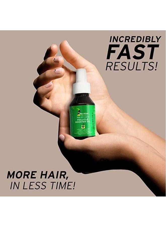 Raw African Follicle Booster  100 ML | Set of 2 - Image 2